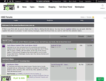 Tablet Screenshot of forums.hardwarezone.com.sg